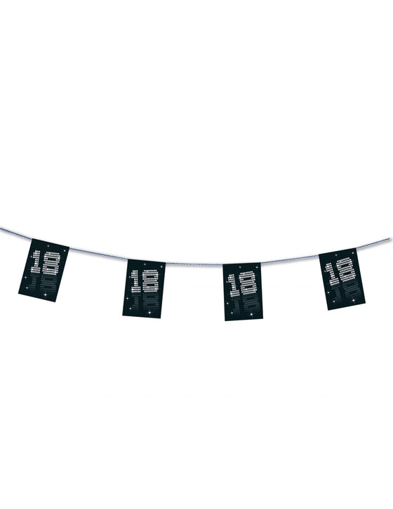 Guirlande papier VIP 18 ans 4 m
