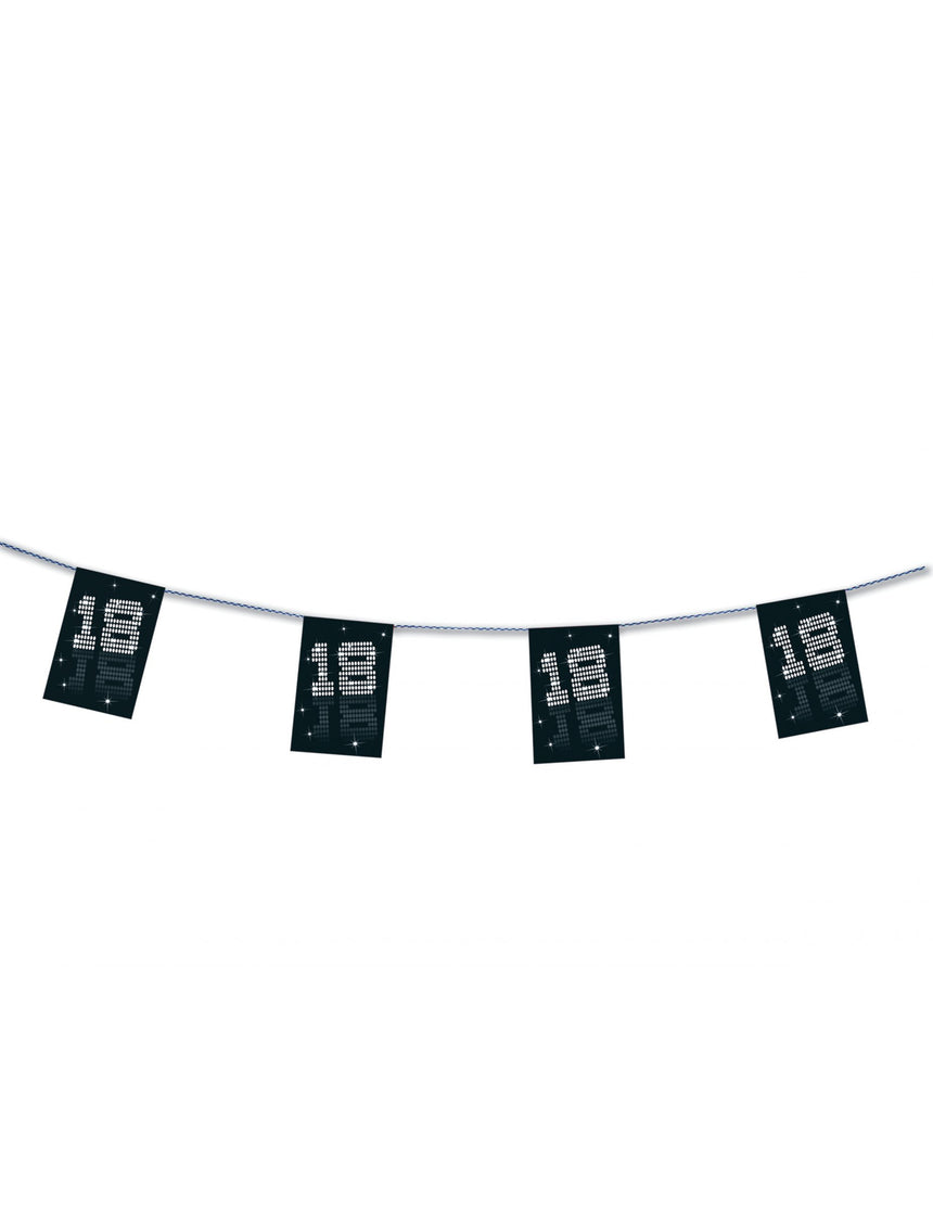 Guirlande papier VIP 18 ans 4 m