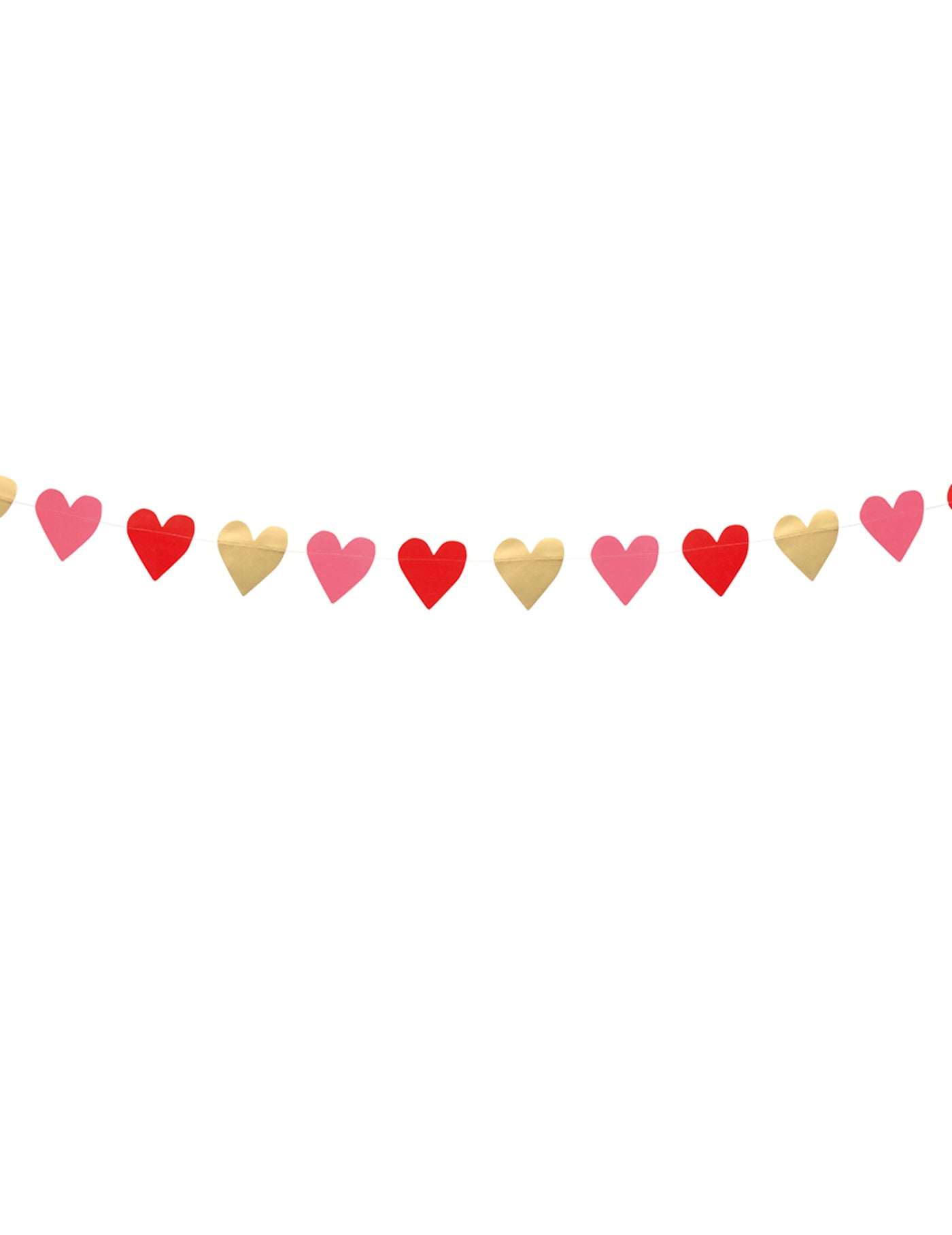 Guirlande petits coeurs Love you 2 m