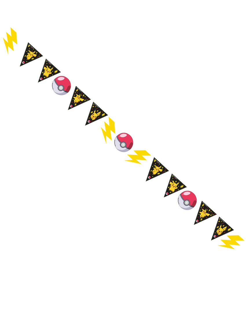 Guirlande Pokémon Pikachu 3,3 m