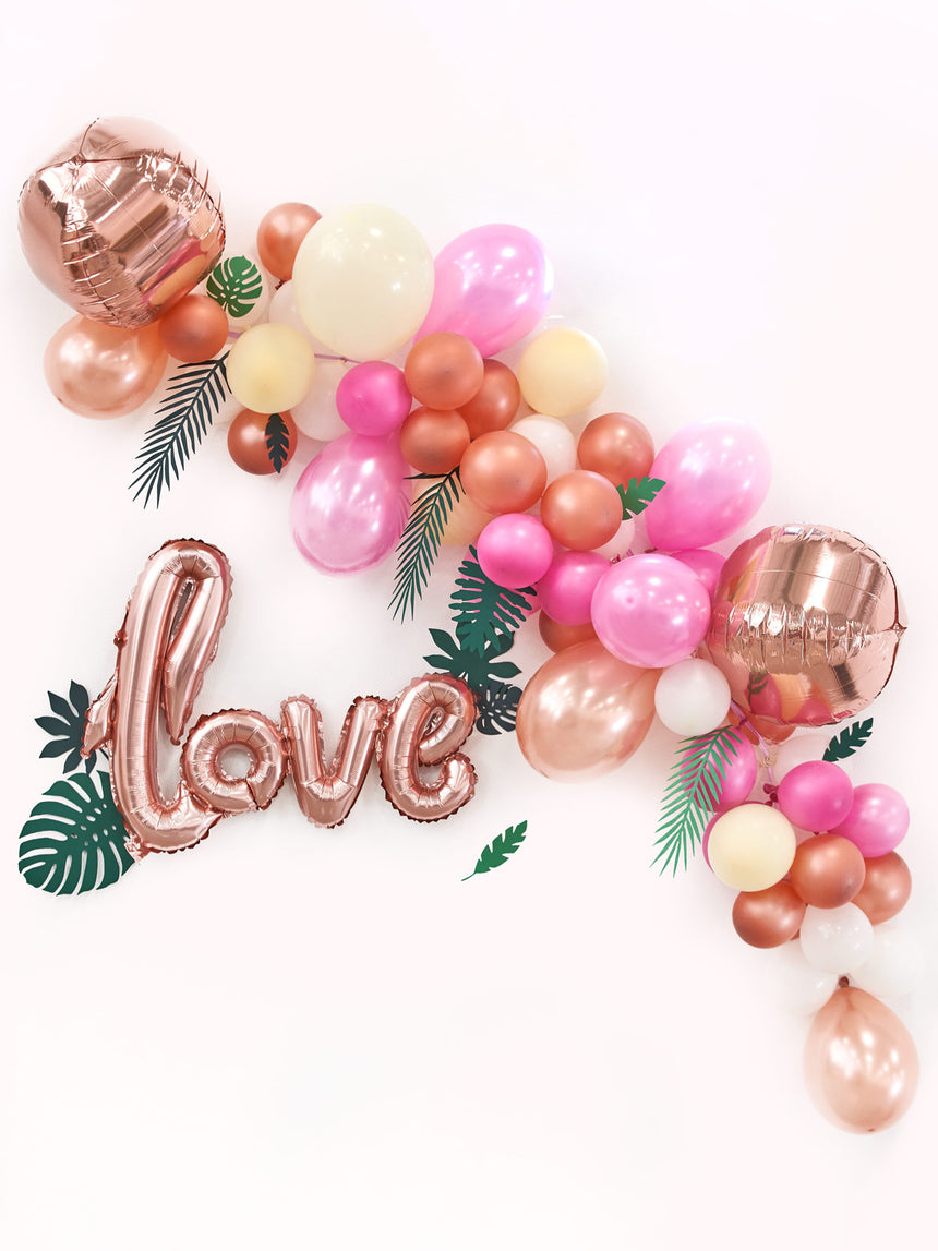 Guirlande support pour 24 ballons 8 m kit arche