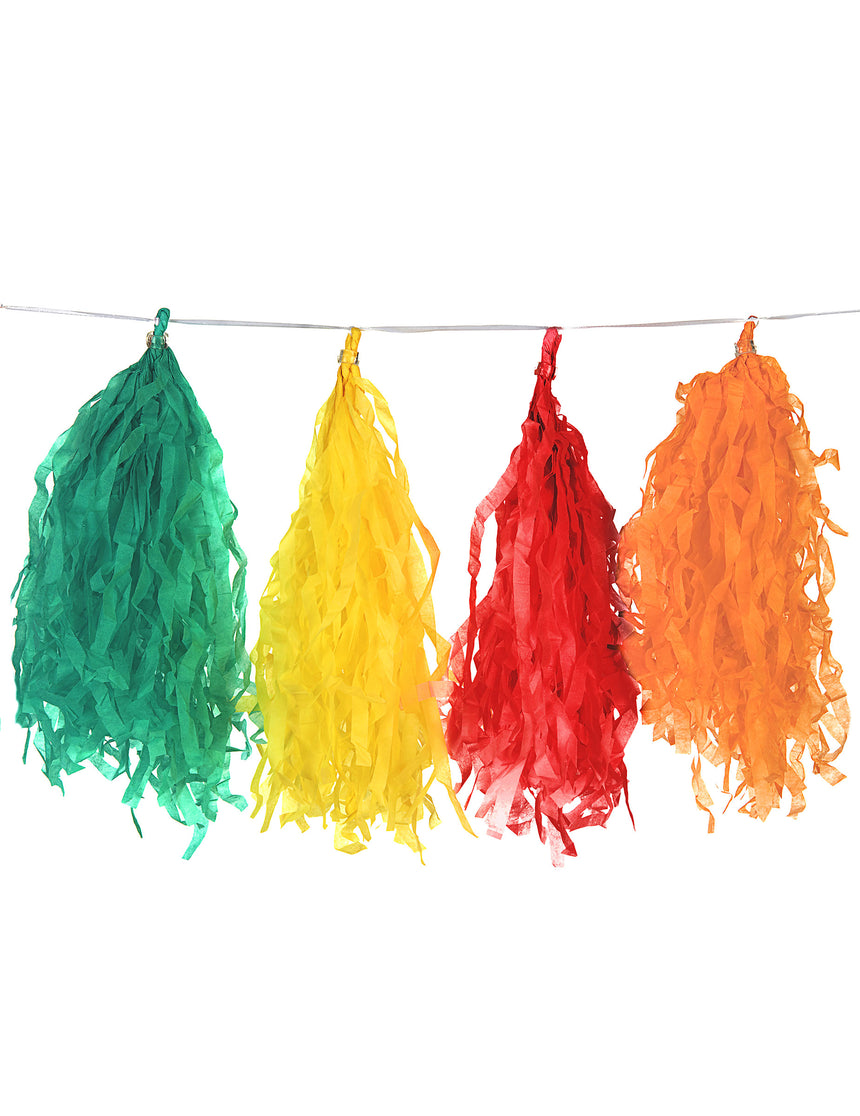 Guirlande tassel 16 pompons 1,80 m