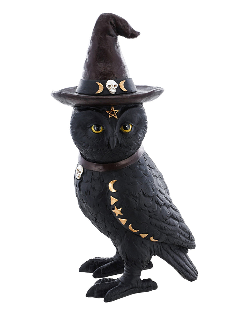 Hibou de sorcier occulte 31 cm