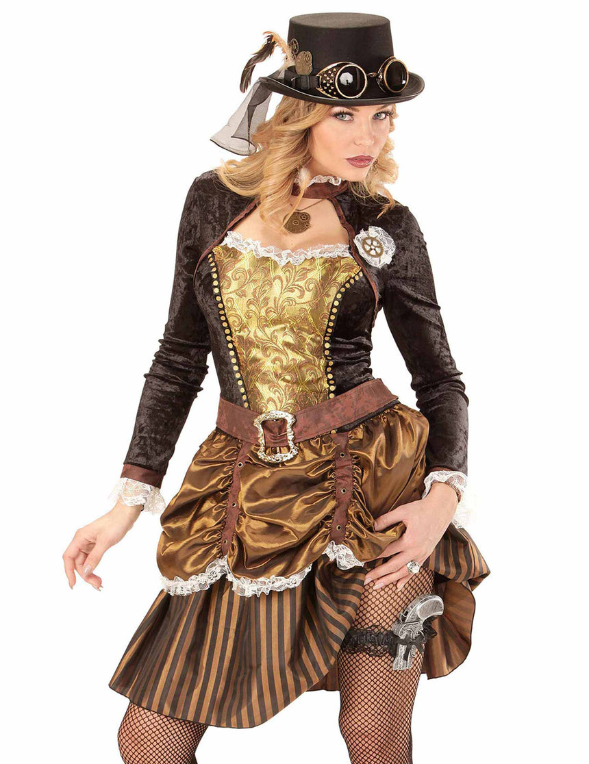 Jarretière noire avec pistolet femme