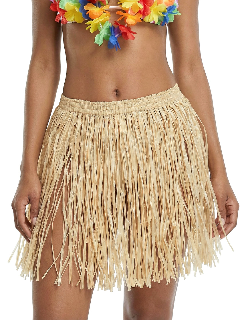 Jupe raphia Hawaï adulte