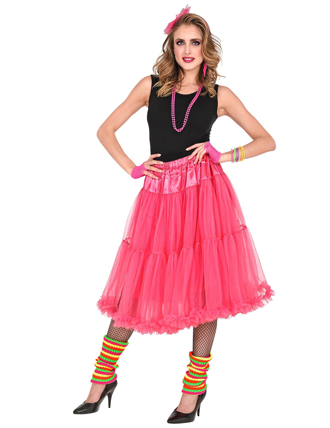 Jupon en tulle rose 65 cm