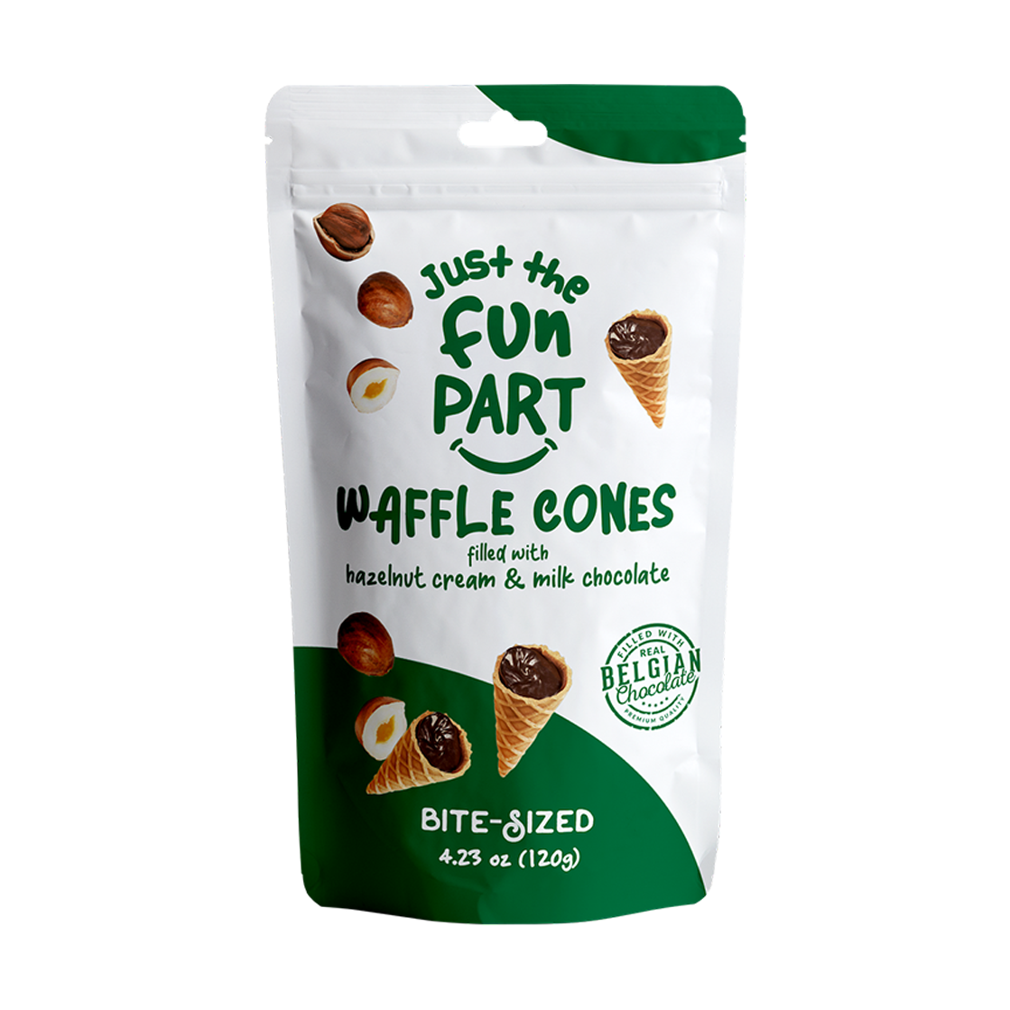 Just The Fun Part Hazelnut Cream & Milk Chocolate