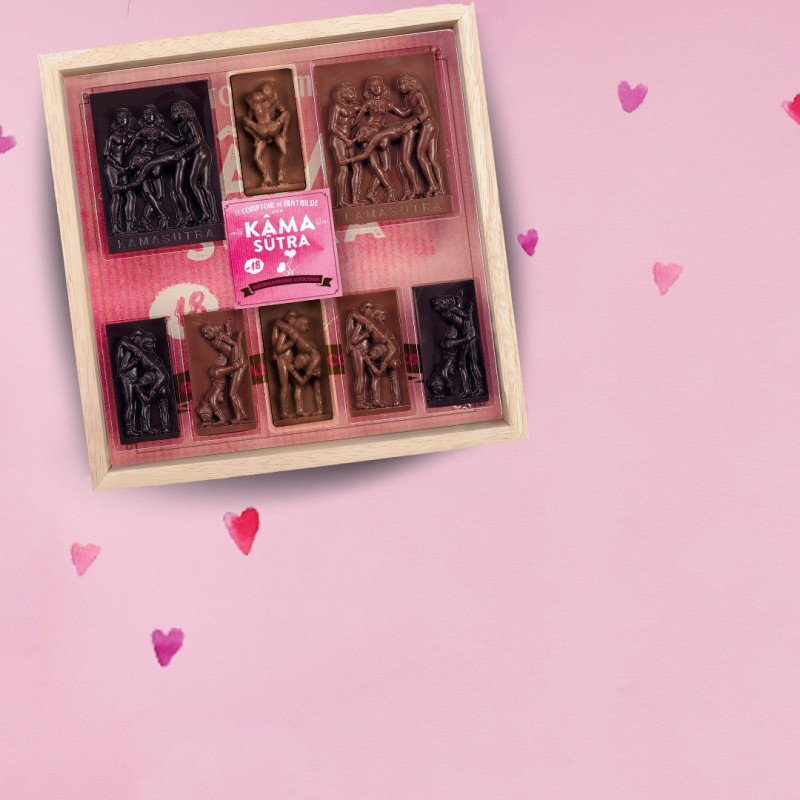 Kama'Sutra - Chocolats noir et lait - 200g