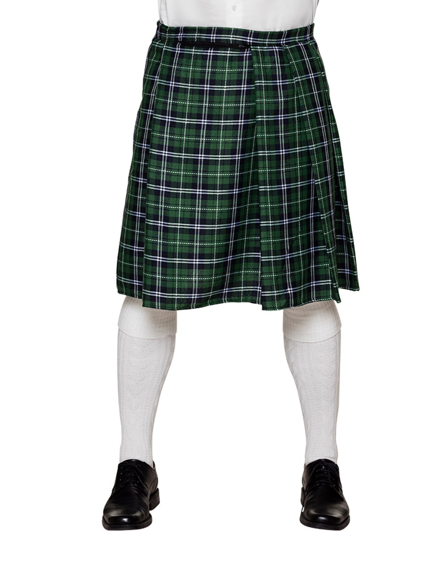 Kilt écossais vert homme