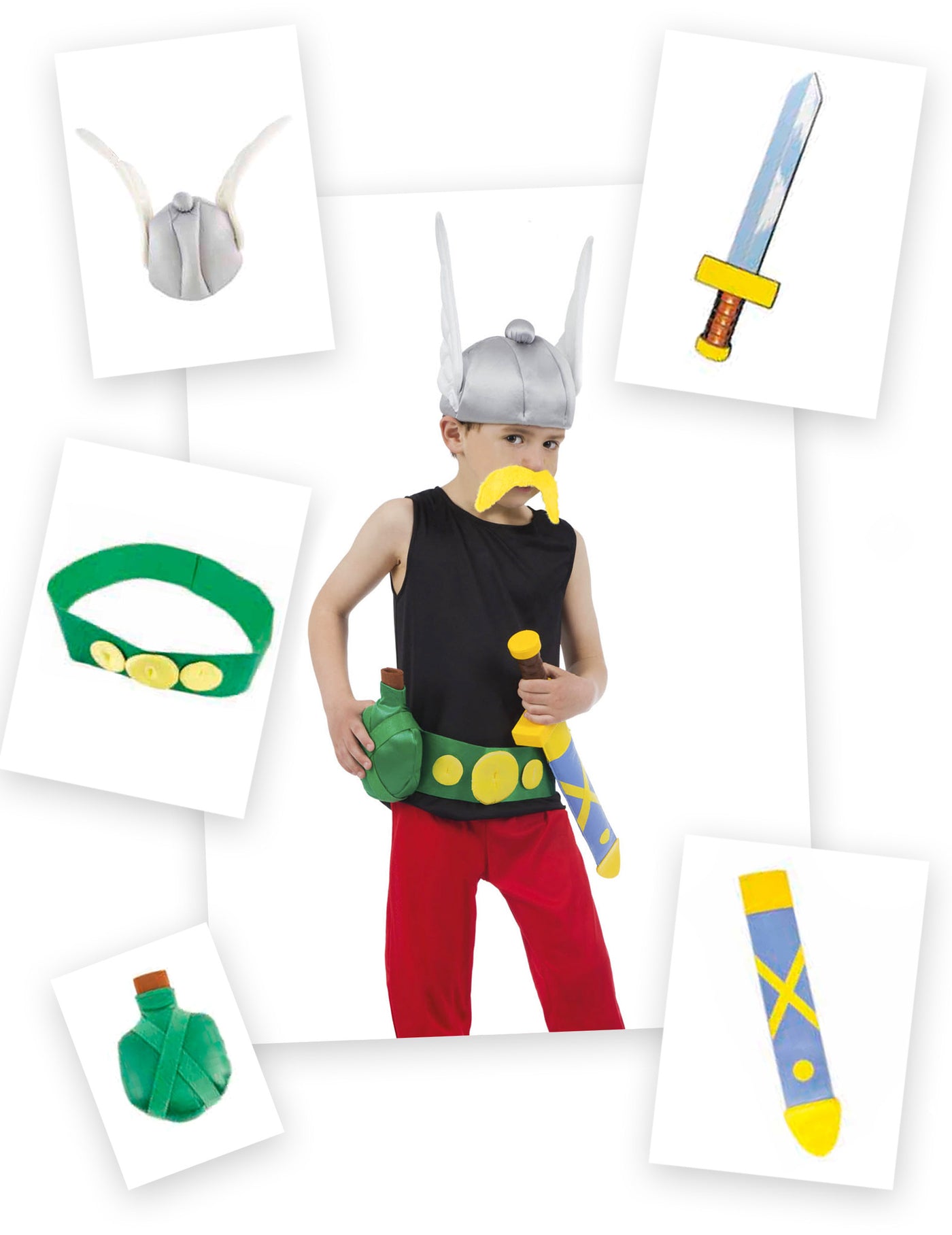 Kit 5 pièces Astérix enfant