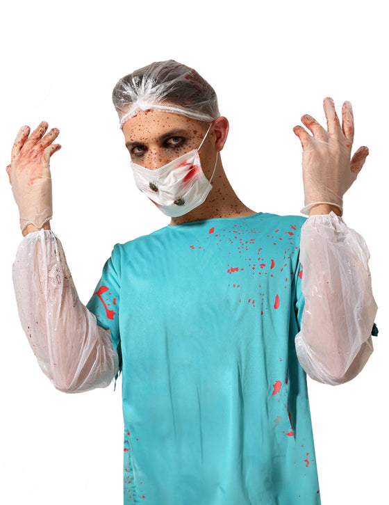 Kit 6 pièces docteur sanglant adulte