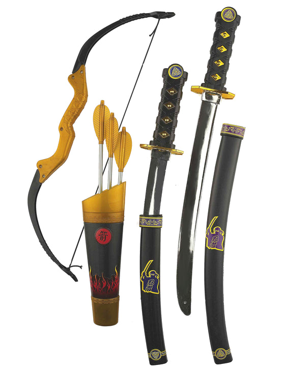 Kit accessoires armes et arc ninja enfant