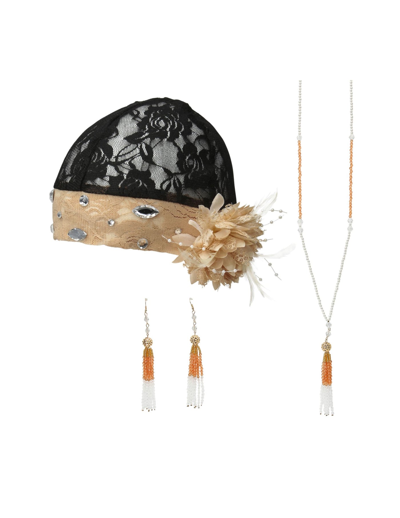 Kit accessoires charleston femme