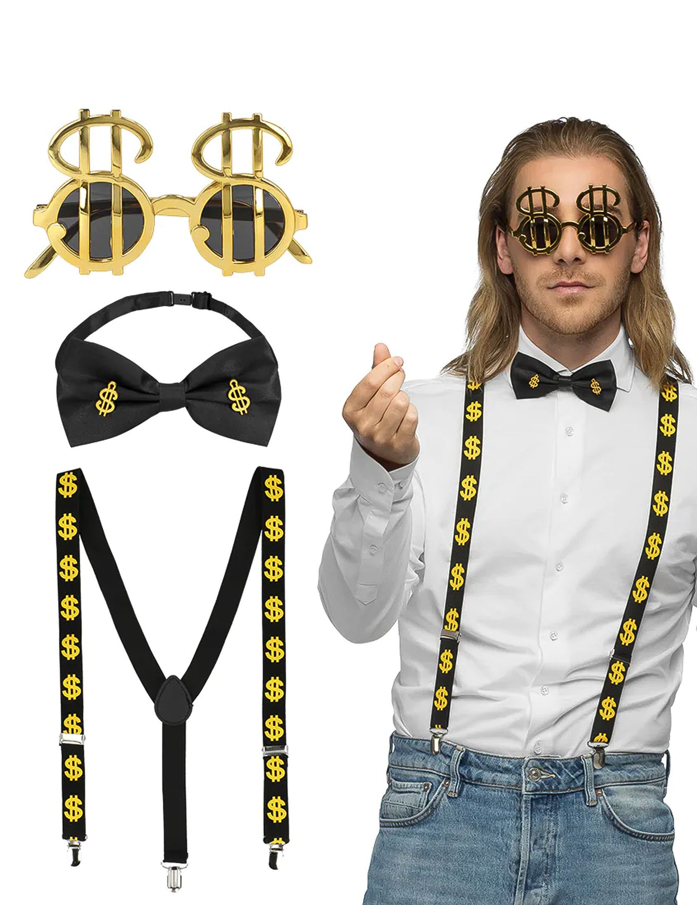 Kit accessoires dollars adulte