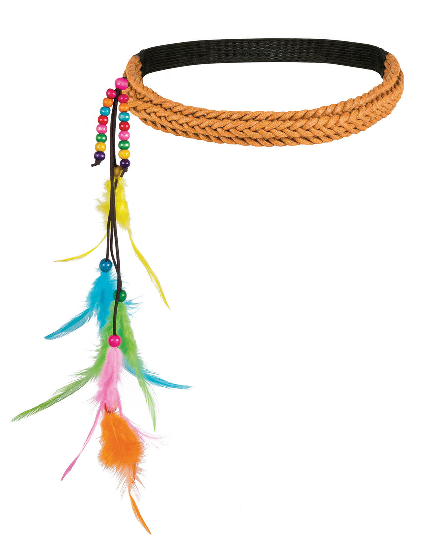Kit accessoires hippie bohème adulte