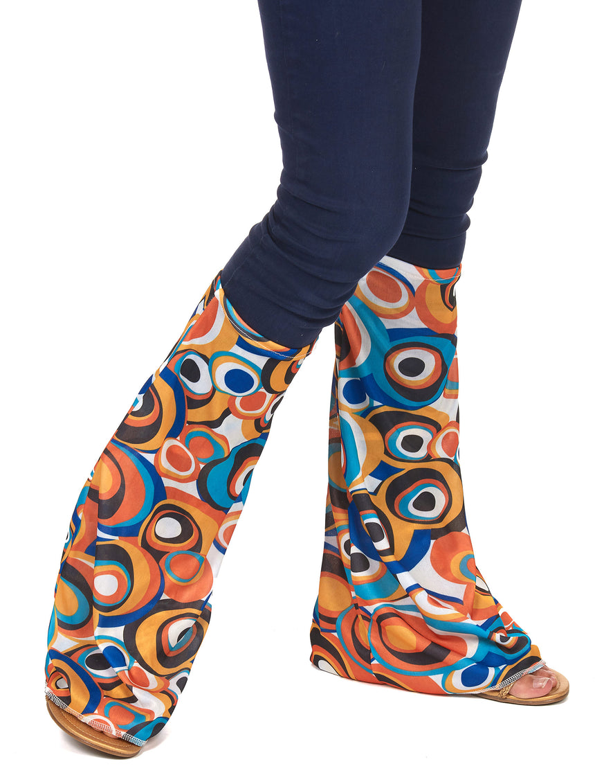 Kit accessoires hippie rétro adulte