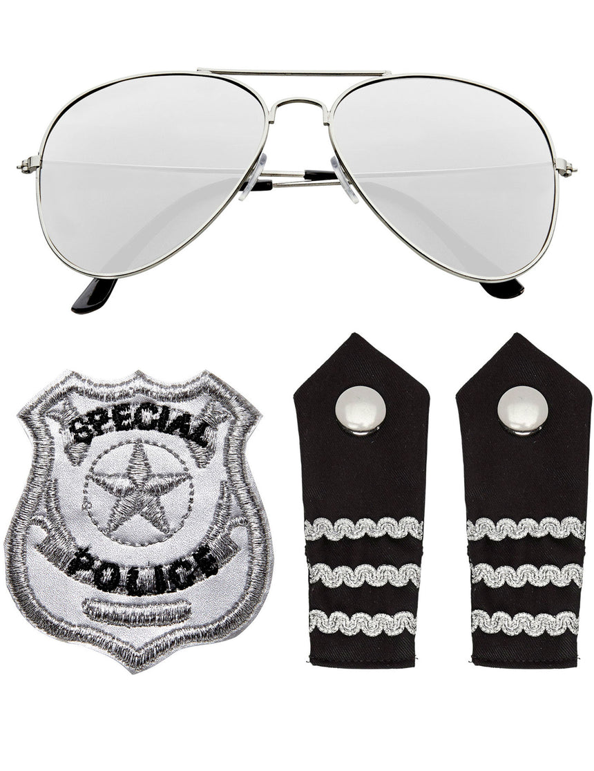 Kit accessoires policier adulte