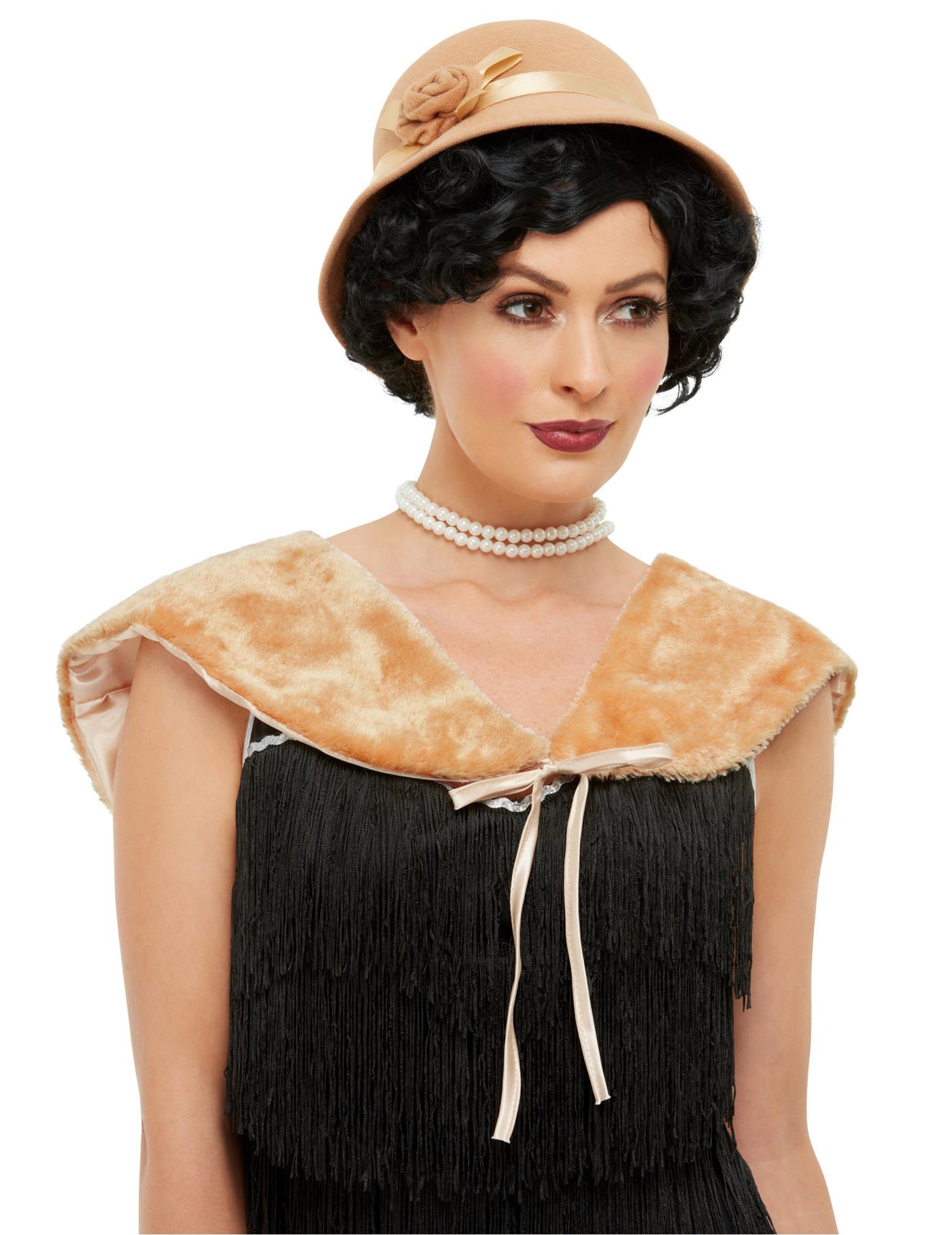 Kit années 20 beige femme