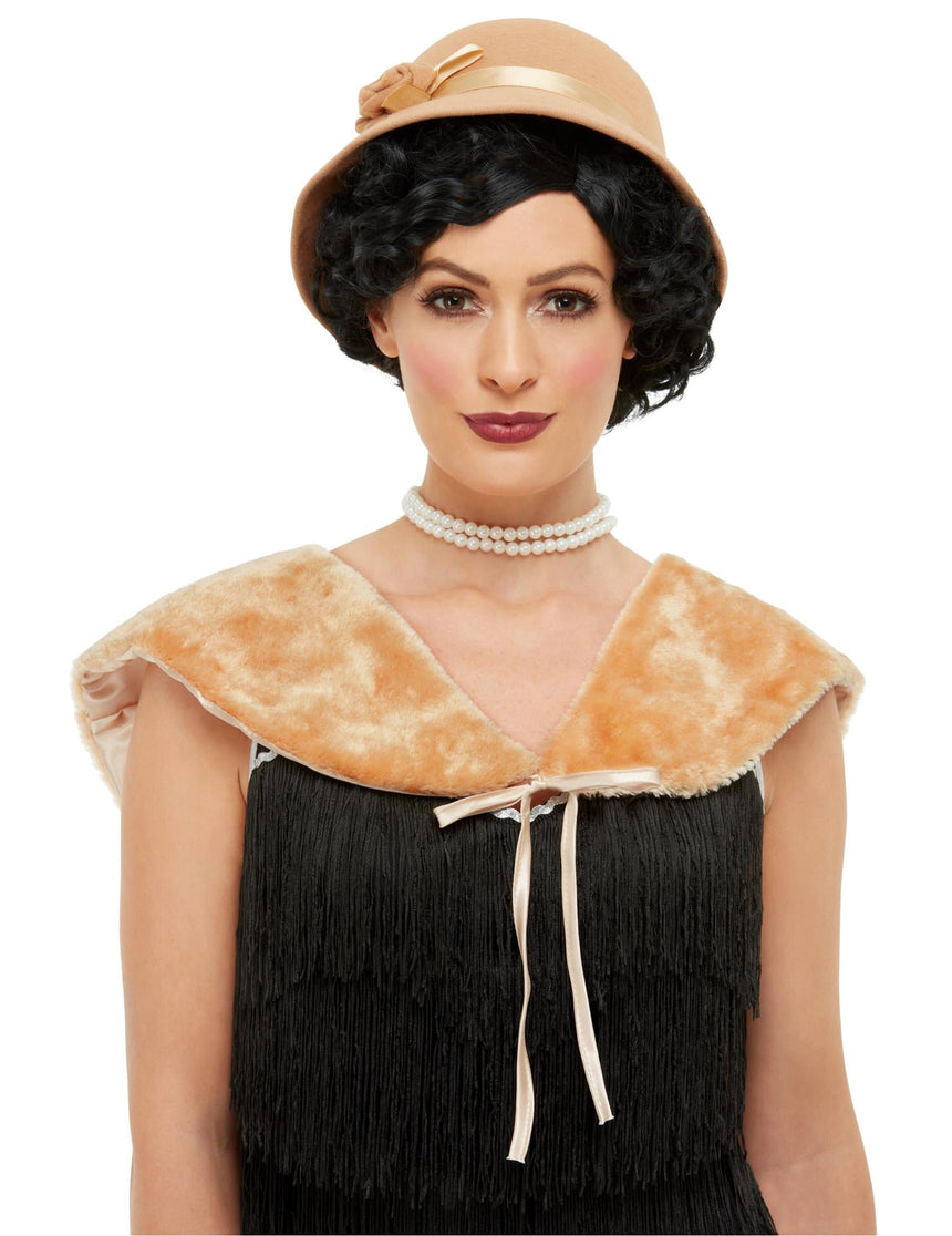 Kit années 20 beige femme