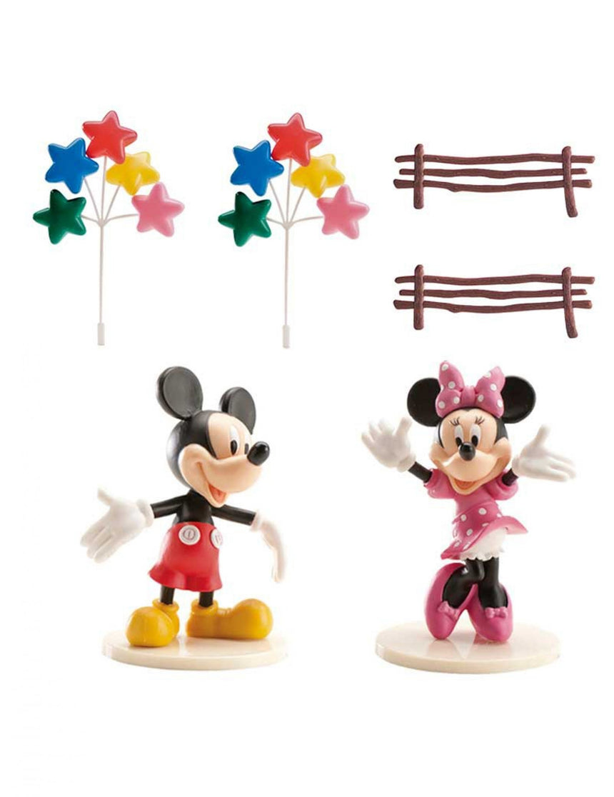 Kit de décorations de gâteau Mickey et Minnie