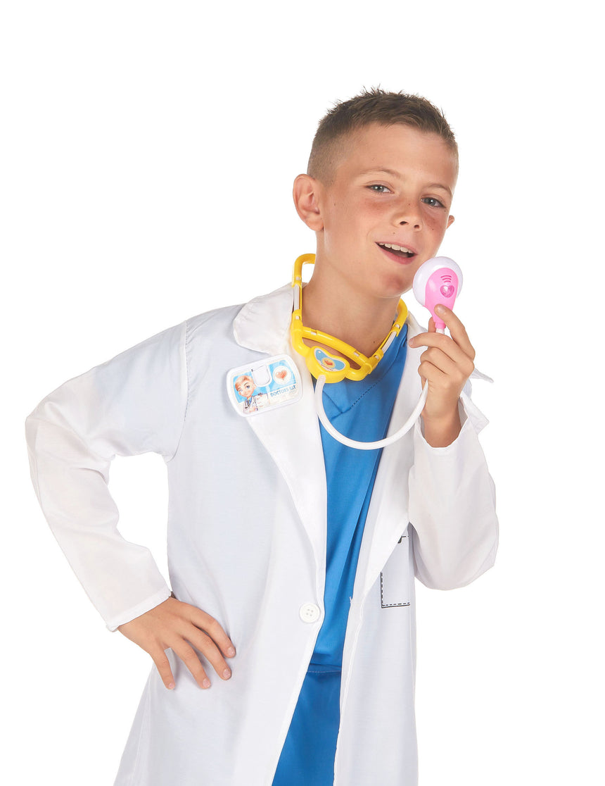 Kit de docteur 10 pièces bleu