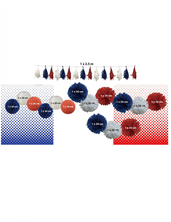 Kit décorations supporter France