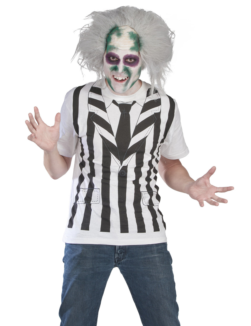 Kit déguisement et perruque Beetlejuice adulte