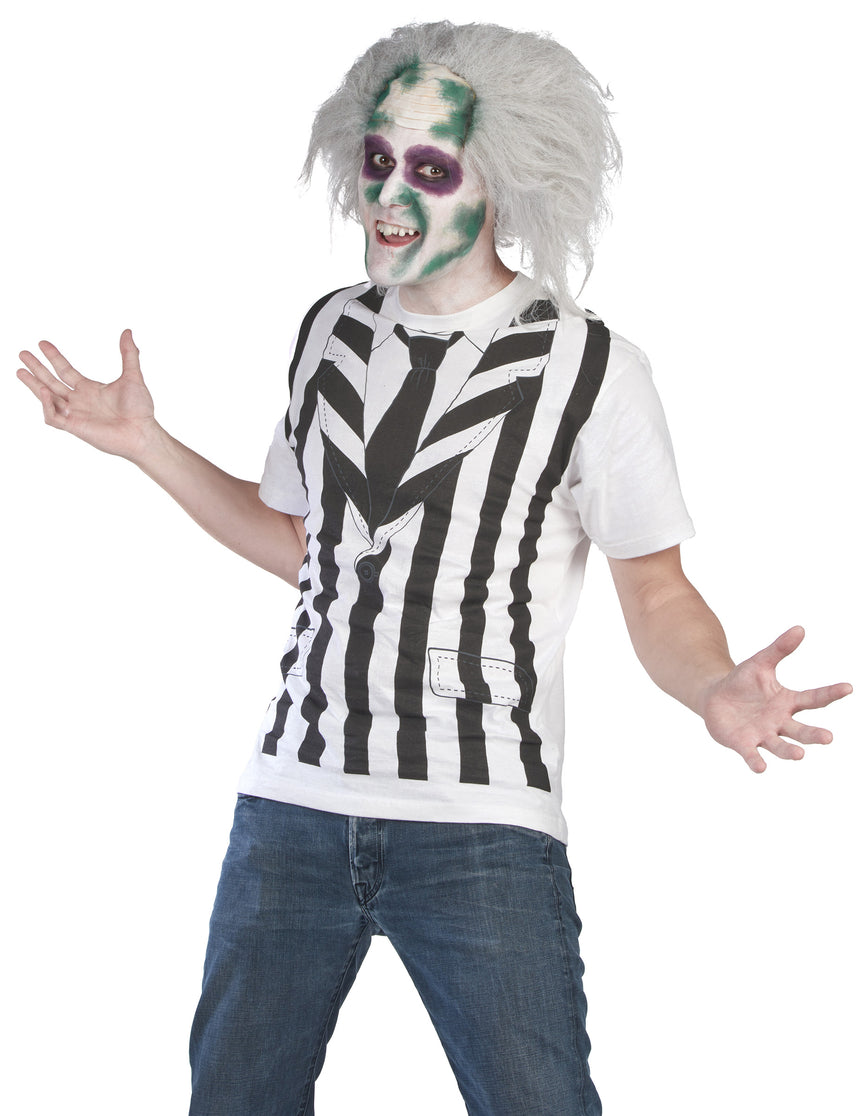 Kit déguisement et perruque Beetlejuice adulte