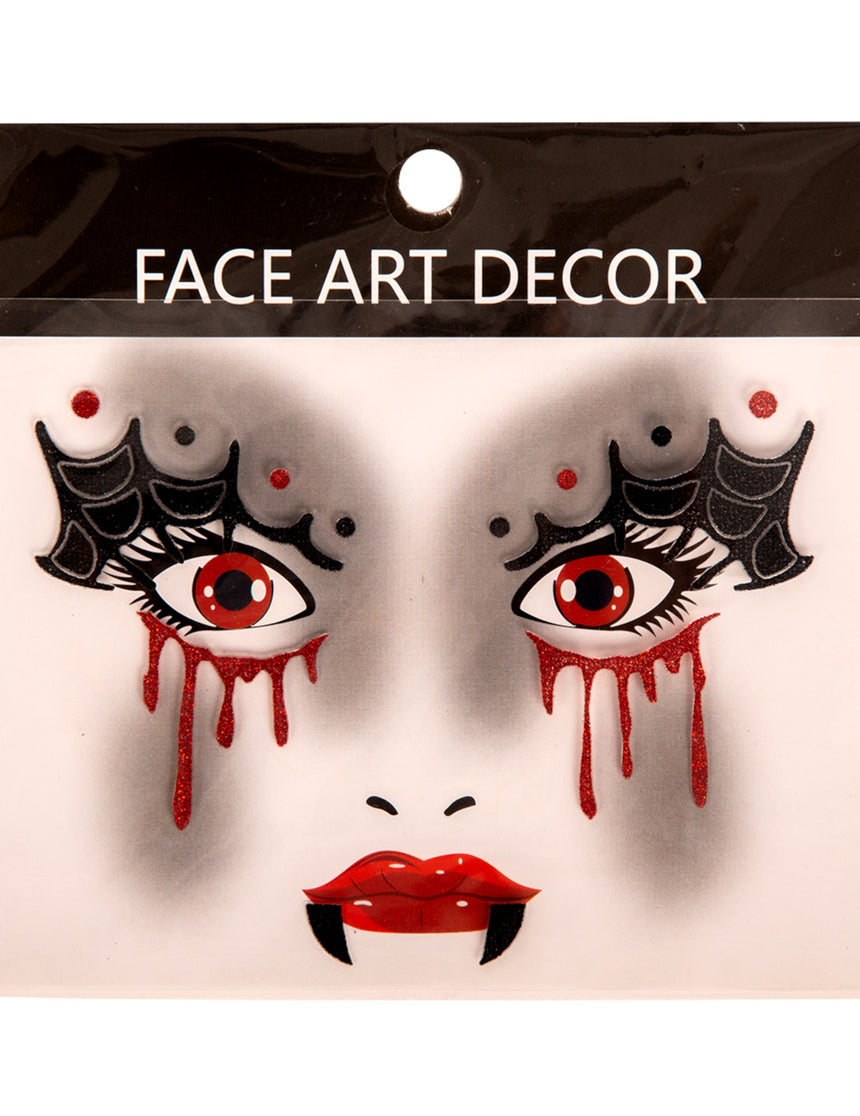 Kit maquillage brillant vampire adulte