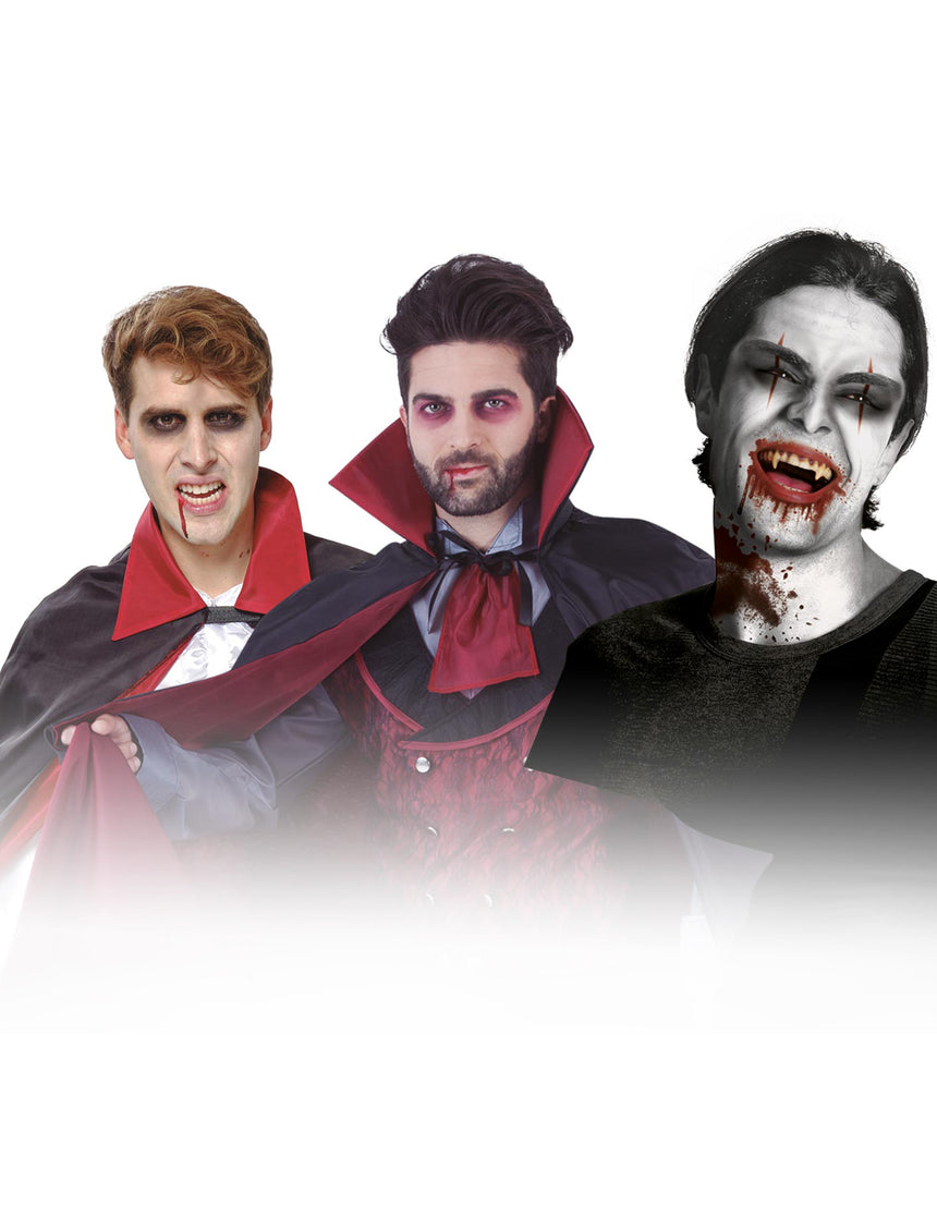 Kit maquillage et accessoires vampire