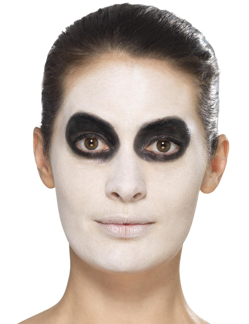 Kit maquillage glamour avec faux cils et bijoux femme Dia de los muertos