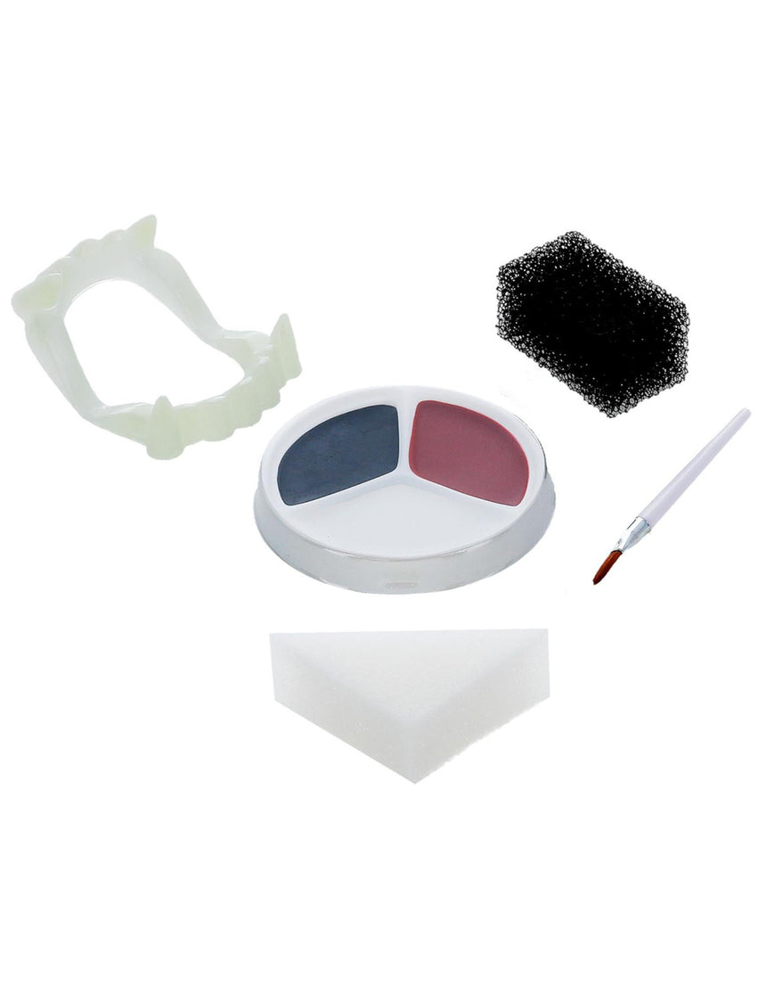 Kit maquillage vampire avec dentier enfant