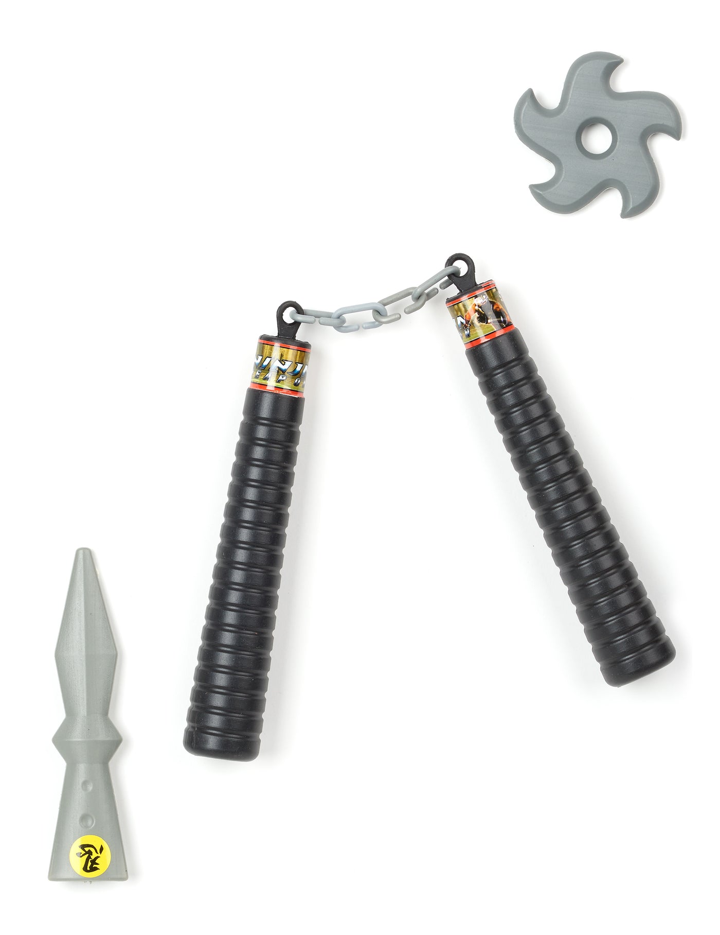 Kit ninja nunchaku enfant en plastique