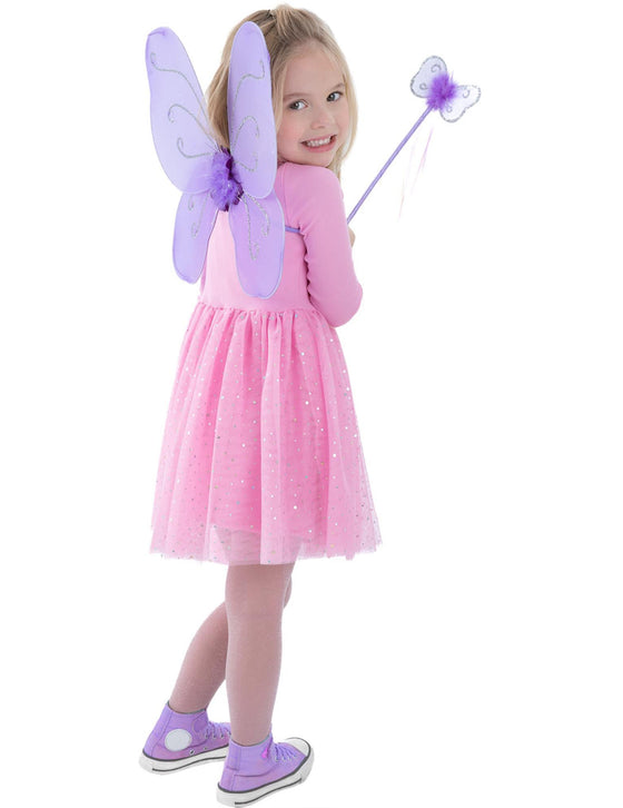 Kit papillon violet fille