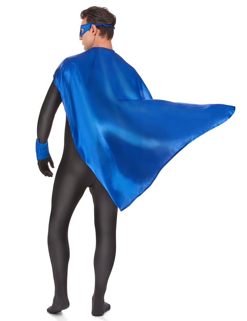 Kit super héros bleu adulte