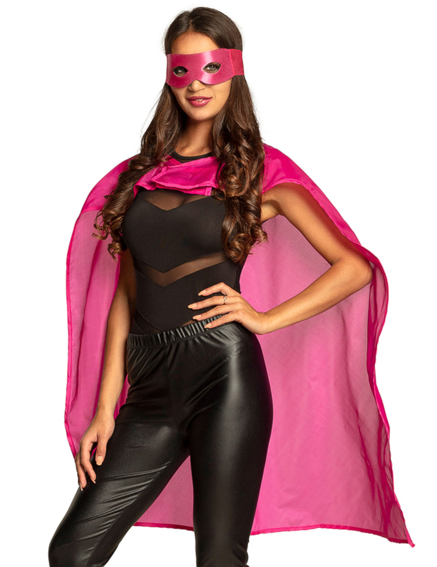 Kit super héros rose adulte