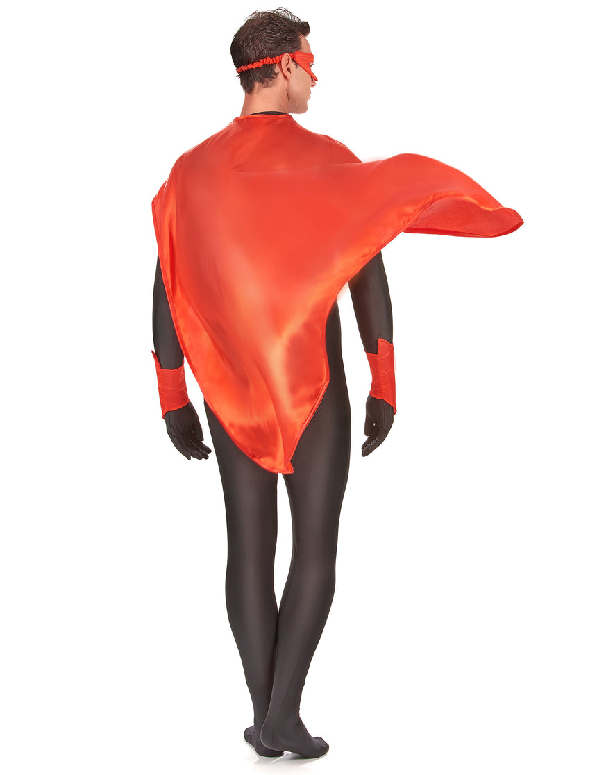 Kit super héros rouge adulte