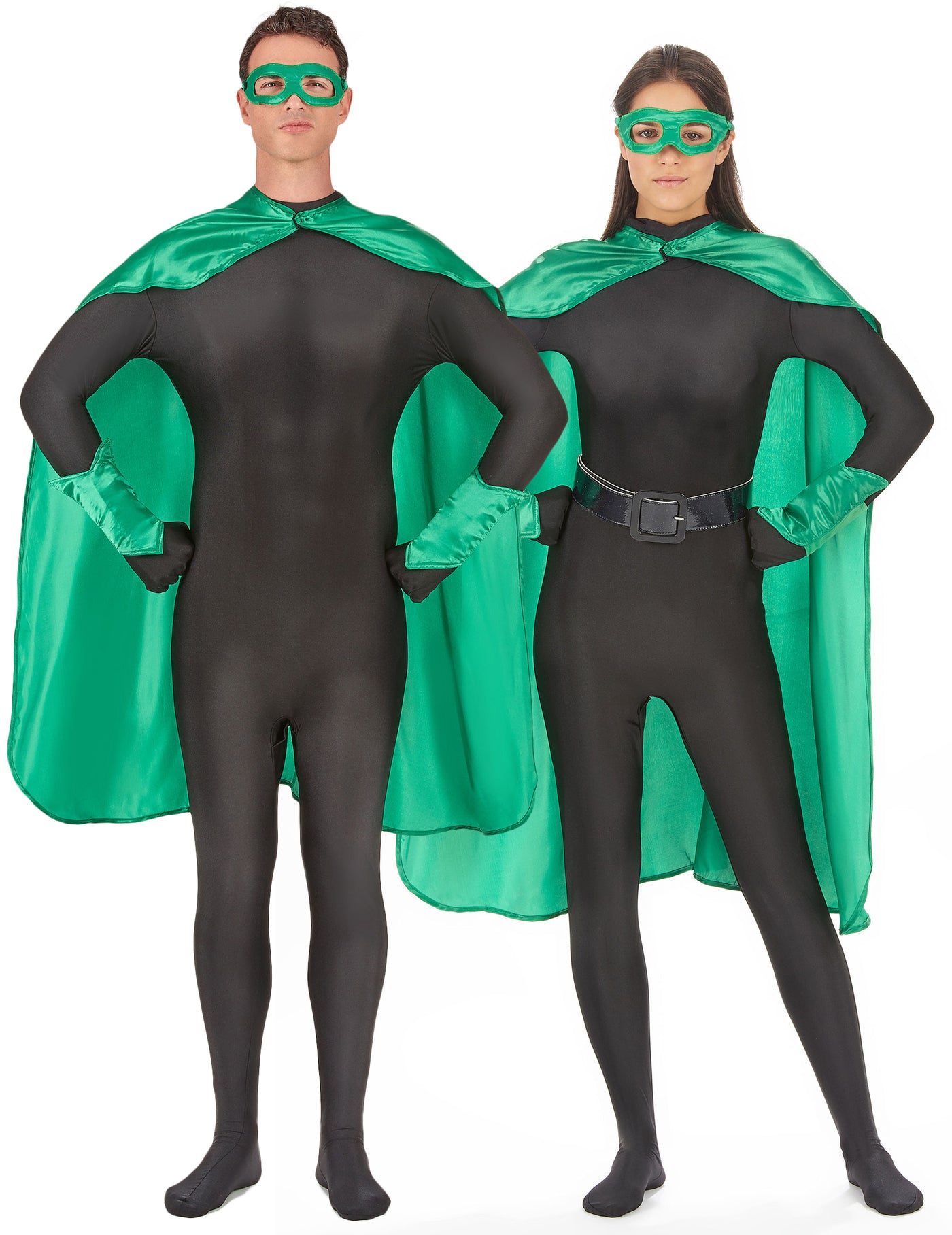 Kit super héros vert adulte