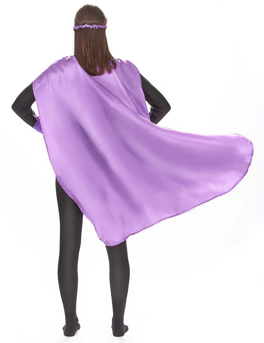 Kit super héros violet adulte