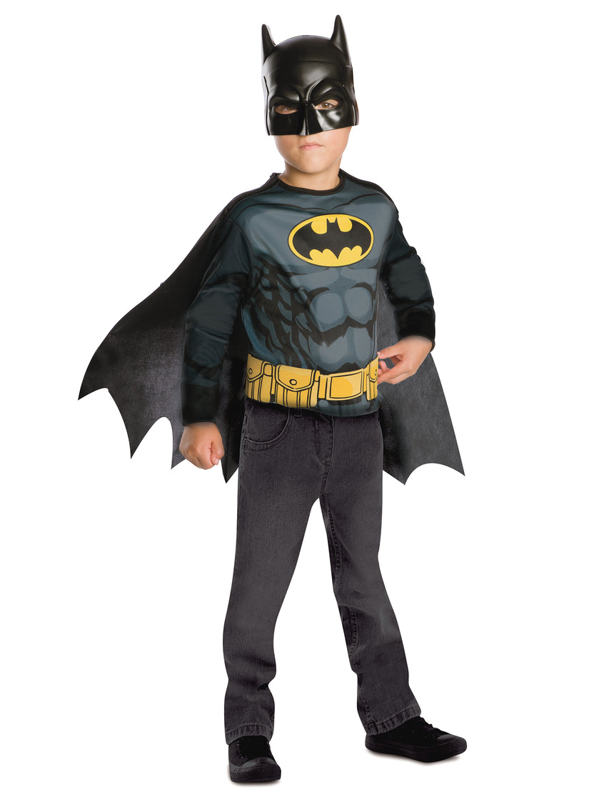 Kit top et masque Batman enfant