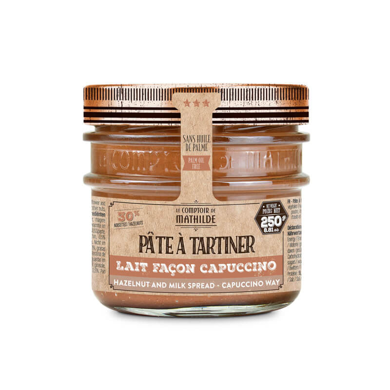 Lait Cappuccino - Pâte à Tartiner - 250g