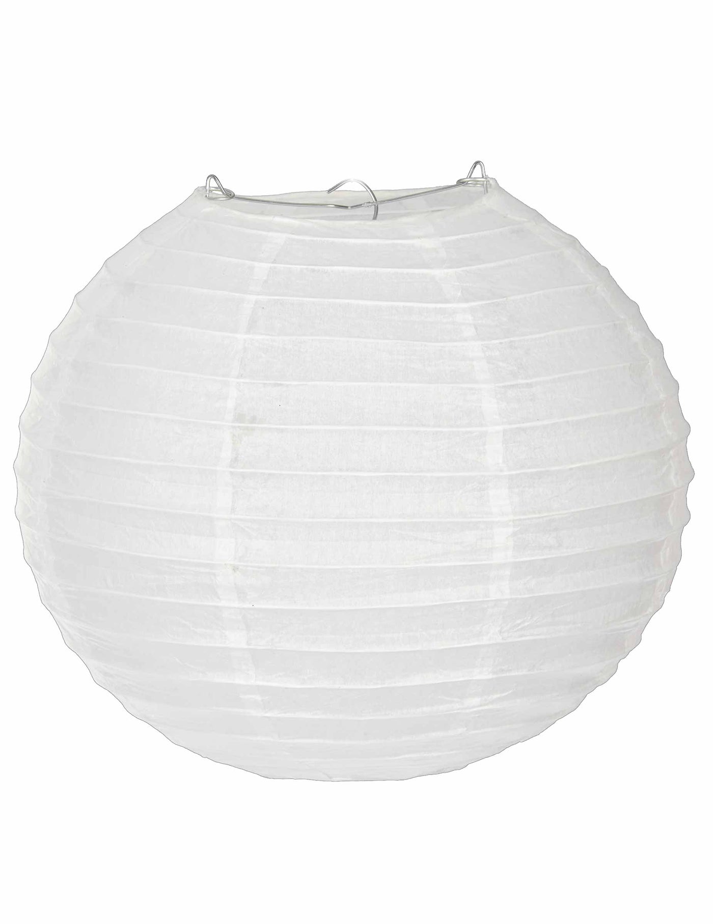 Lanterne japonaise blanche 25 cm
