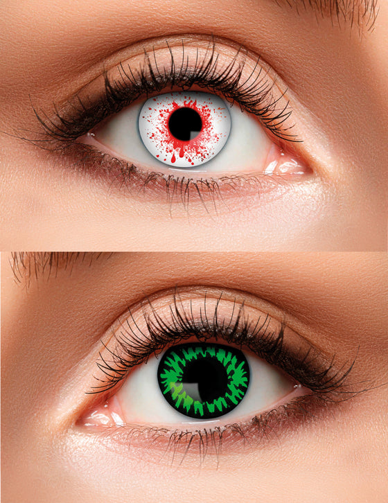 Lentilles duo sanglant et vert adulte
