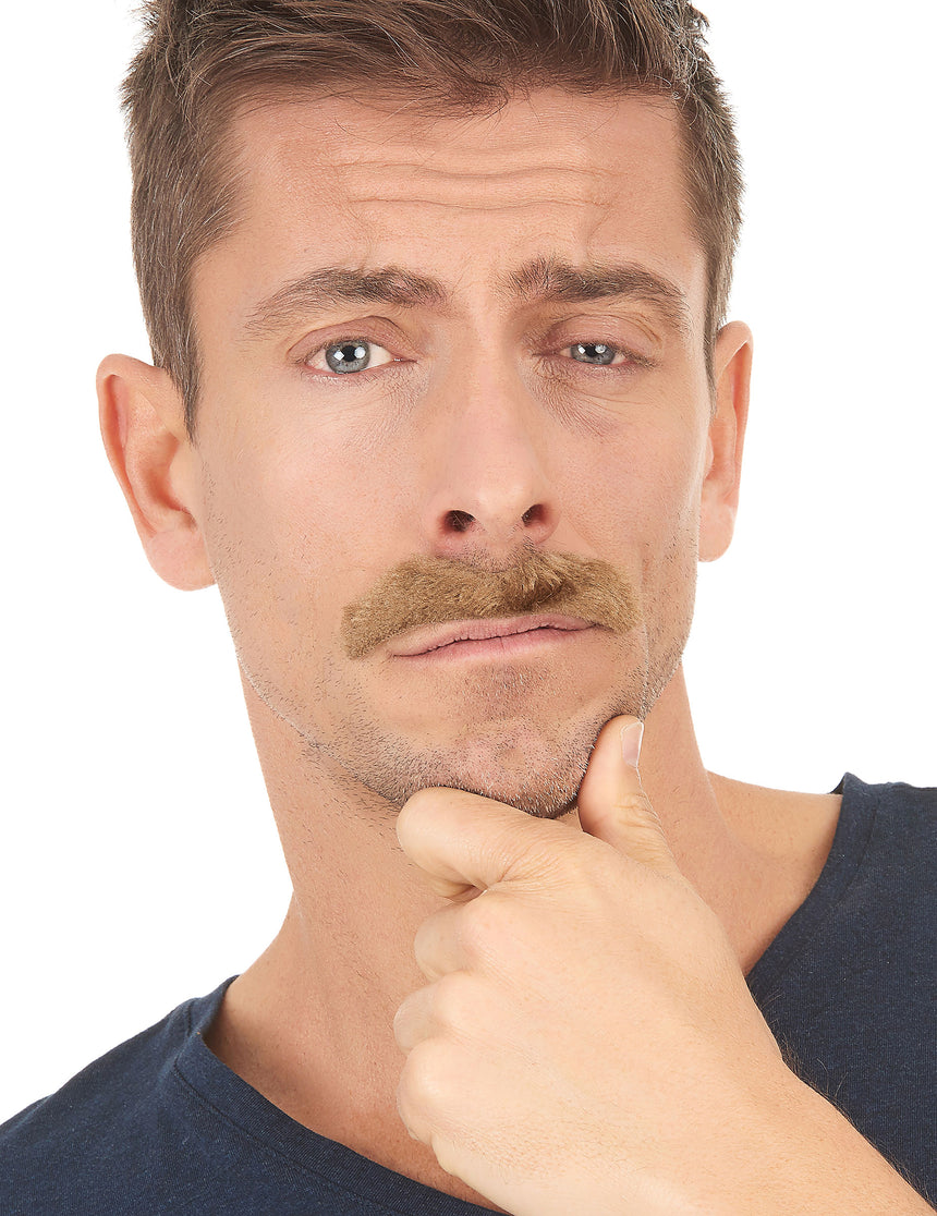 Lot 6 moustaches adhésives adulte