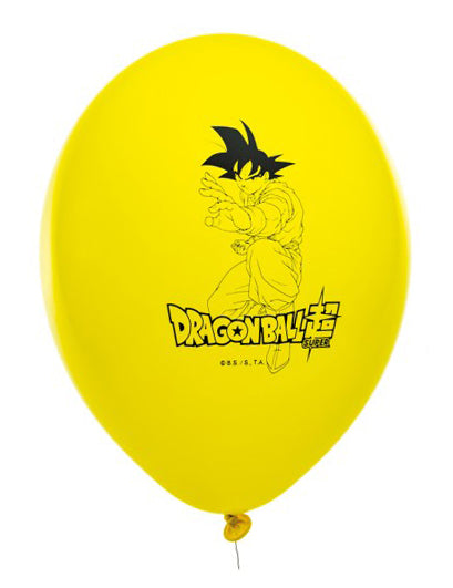Lot de 6 ballons latex 27cm Dragon Ball Z