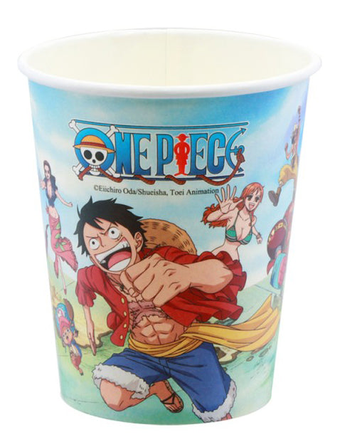 Lot de 8 gobelets 250ML en carton One Piece