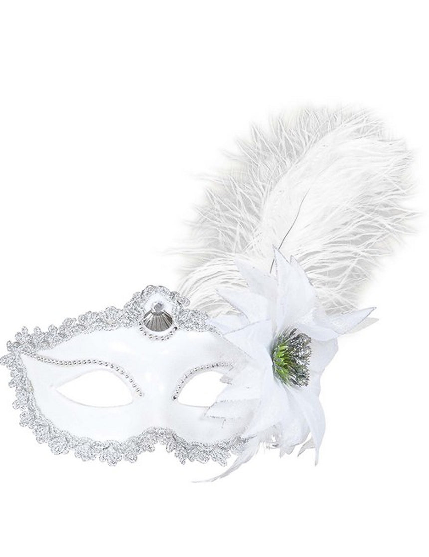 Loup blanc à plume adulte