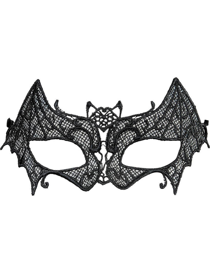 Loup dentellé chauve-souris femme