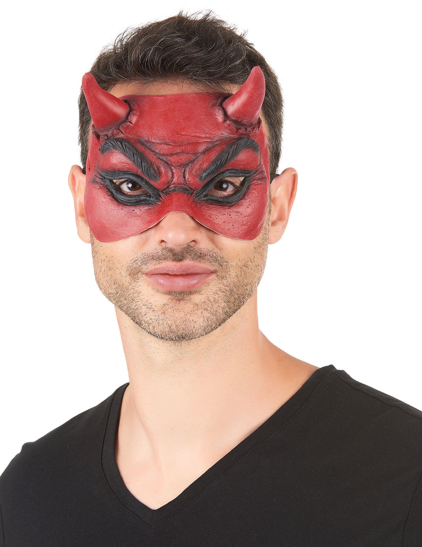 Loup en latex démon adulte