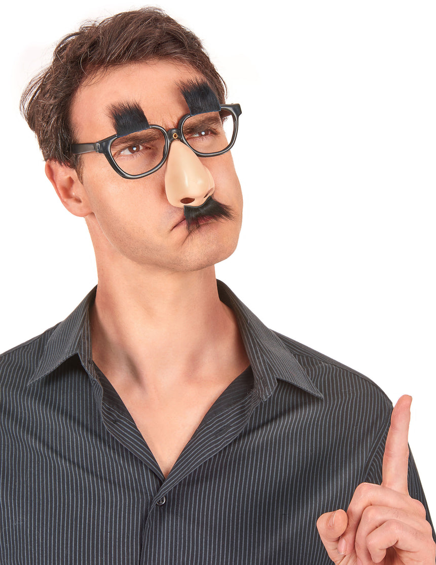 Lunette nez et moustache